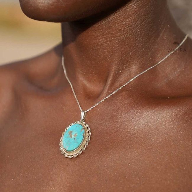 Collier en turquoise